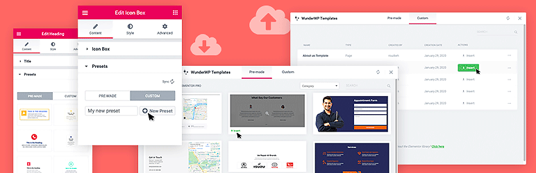 WunderWP – Reusable & Preset Widget Styles and Templates for Elementor